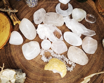 Wundertüte Bergkristall Konfetti Halbedelstein Überraschung Mystery Grab Bag Witchy Crystal Scoop