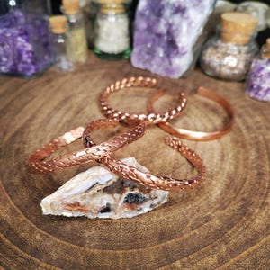Minimalist Bracelet Copper Handmade