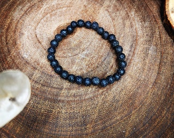 Armband Aromatherapie Lavagestein Perlen