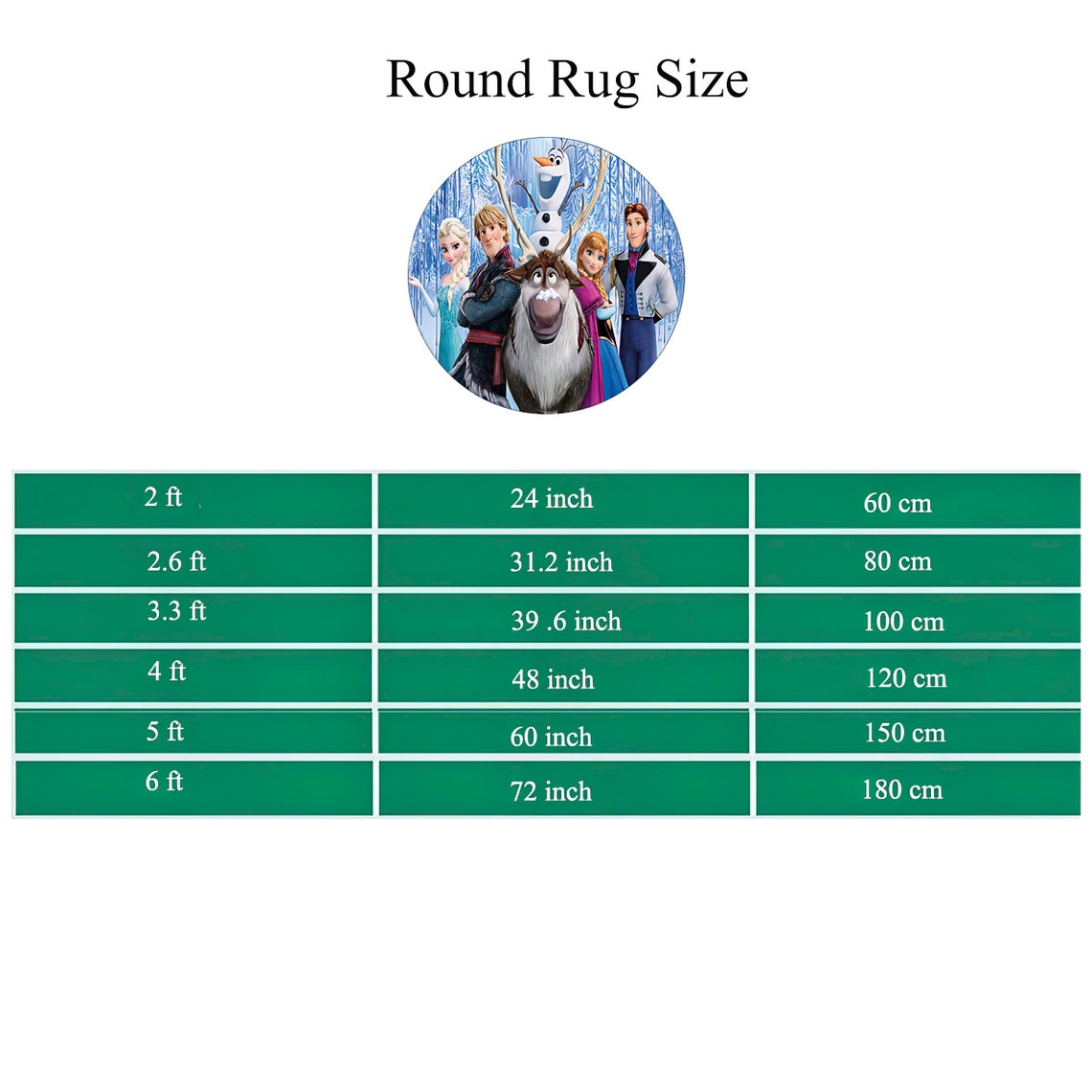 Leaf Plant Rug Plant Leaf Themed Boho Round Nonslip Area Rug Etsy