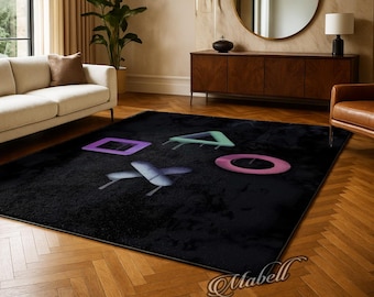 Playstation Classic Colour Rug - Etsy