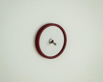 Interruptor de pared de diseño – Color personalizado | Plástico ignífugo | Toma de corriente moderna