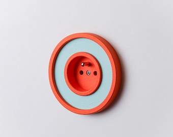 Toma de corriente de diseño moderno | Colores personalizados | Ignífuga