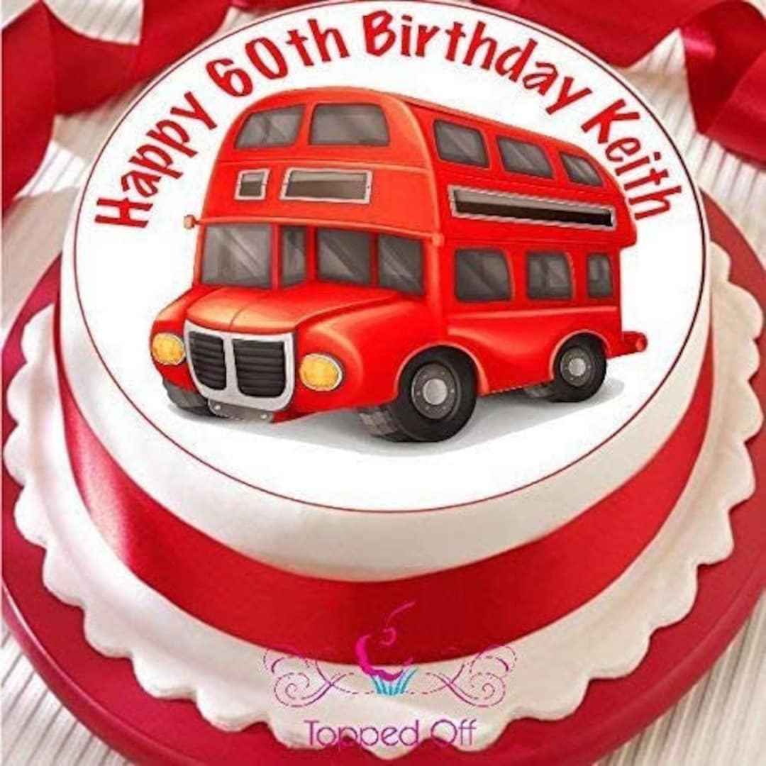 london-red-bus-19-cm-7-5-round-edible-cake-topper-and-printed-with-your