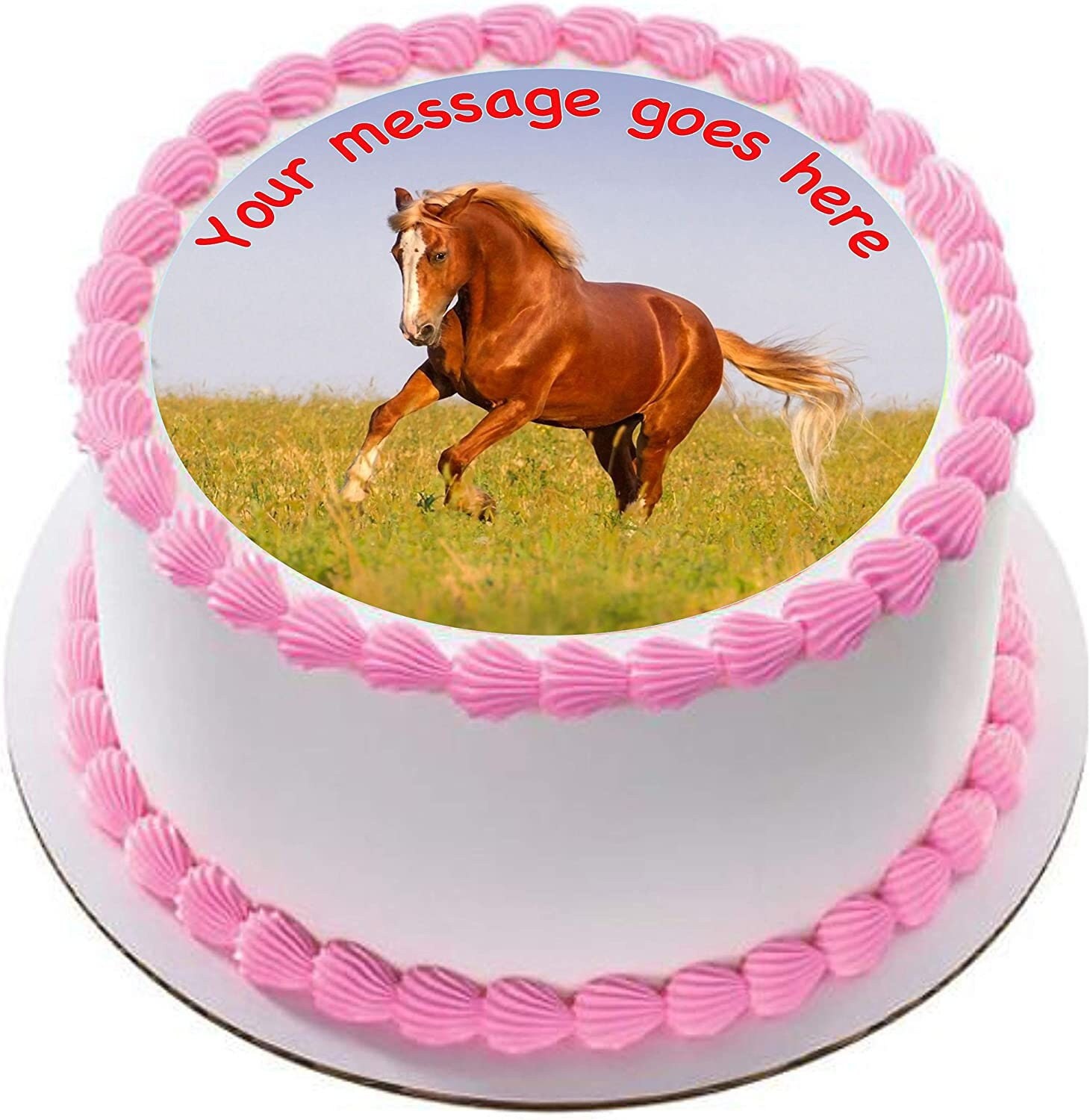 Jouets de cheval en plastique pour la décoration de gâteau Chi, faveurs de  fête d'anniversaire