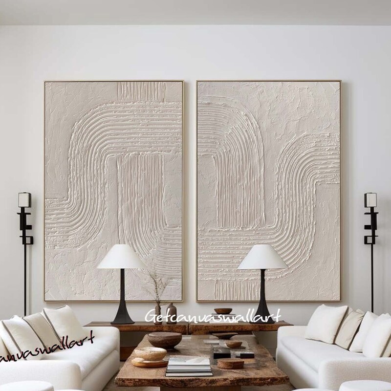 Large Minimalist Wall Art - Etsy