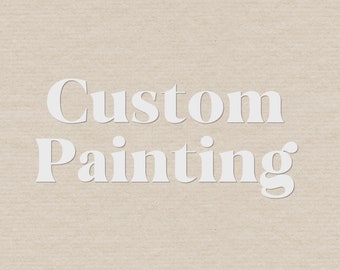 Retrato al óleo personalizado: Figura, paisaje, arte urbano.