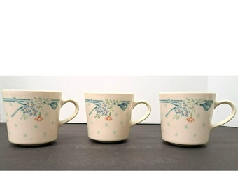 Vintage Corning Corelle Symphony set of 3 cups