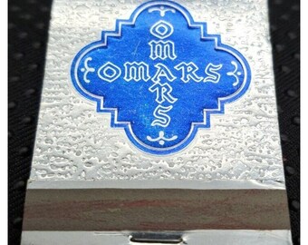 Vintage 1960's Omar's Restaurant, San Clemente, CA Matchbook Used