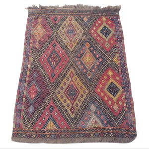 3x4 ft Small Turkish Rug, stylish design, Door Mat Carpet, Small Oushak Rug, Bathroom Rug, Small Entrance Rug, Bohemian Rug, Oriental Rug