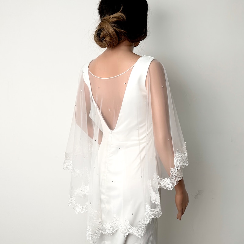 shawl for lace dress