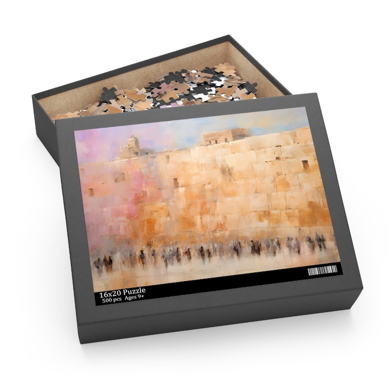 Kotel Jigsaw Puzzle 120, 252, 500 Piece, Iconic Jerusalem Landmark