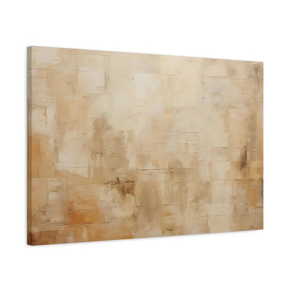 Abstract Kotel Painting Canvas, Judaica Wall Art Canvas Print Gift, Iconic Israel Painting Jewish Home Decor, Abstract Modern Artwork