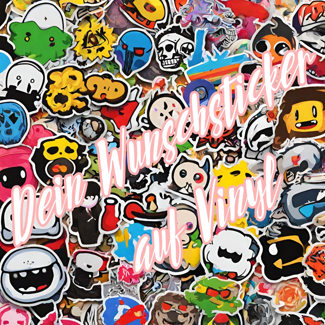 Custom Stickers / Custom Stickers Made Exactly According to Etsy