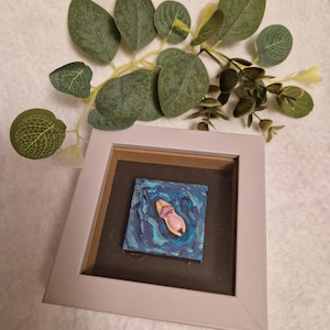 Wild Swimming Mini Original Art Piece
