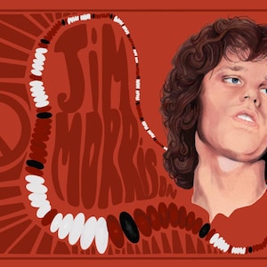 Jim Morrison 60s/70s poster