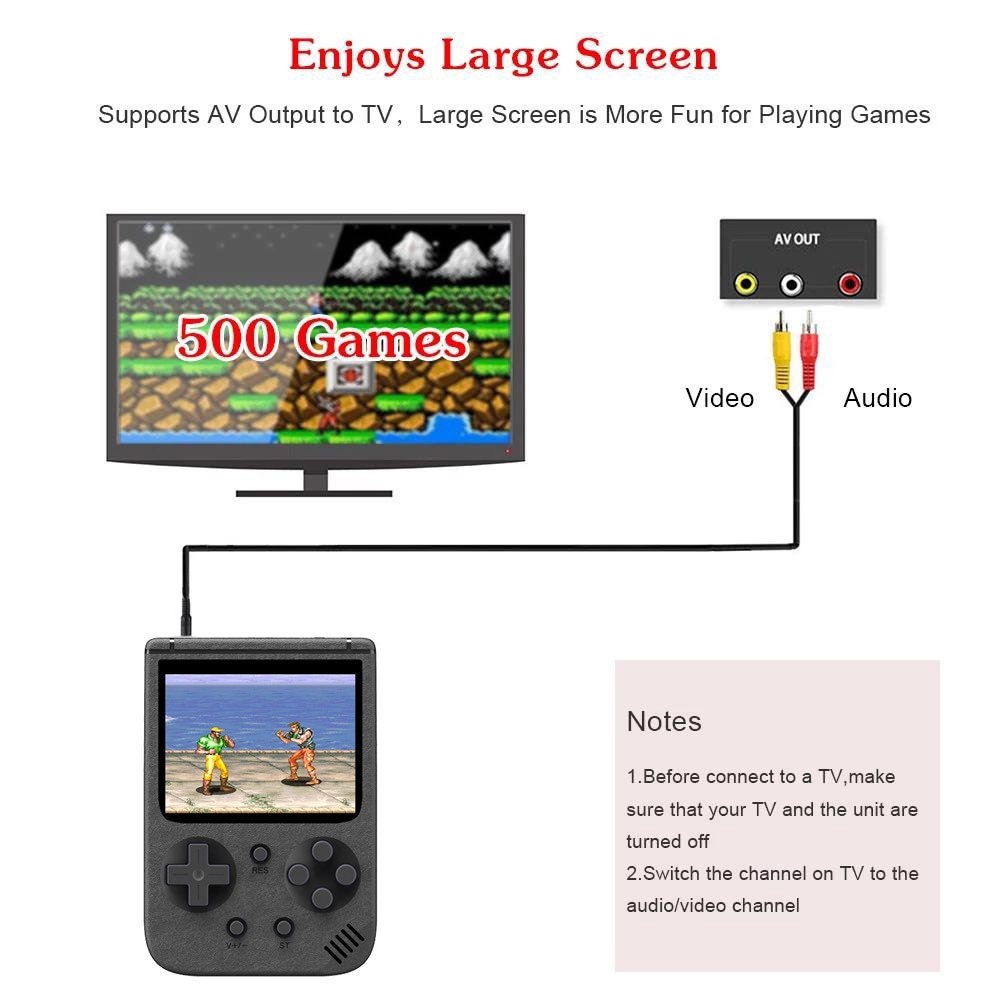 SUP II Handheld Game Console 500 Games in 1 Etsy