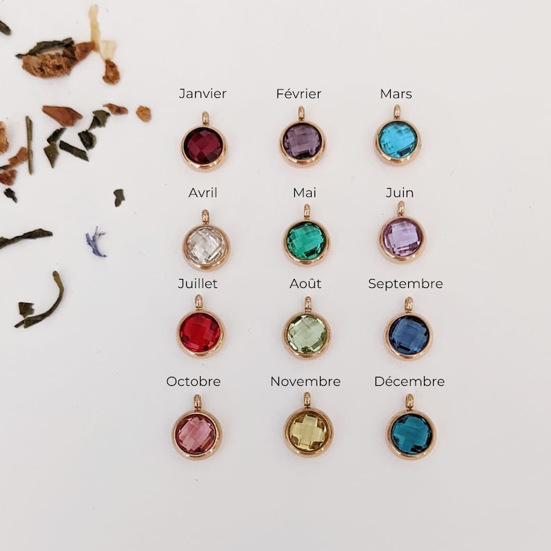 Additional birthstone To be ordered only with another product image 1