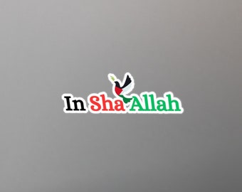 Support Palestine Sticker Vinyl Aufkleber Aufkleber, free Palestine.