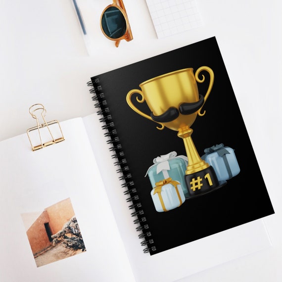 Fathers day gift Spiral Notebook for fathers day gift Happy fathers day