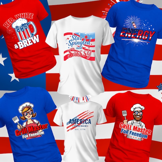 Custom Mom and Dad 4th of July Shirts – Matching Patriotic Tees, Funny USA Independence Day Gift for Parents"