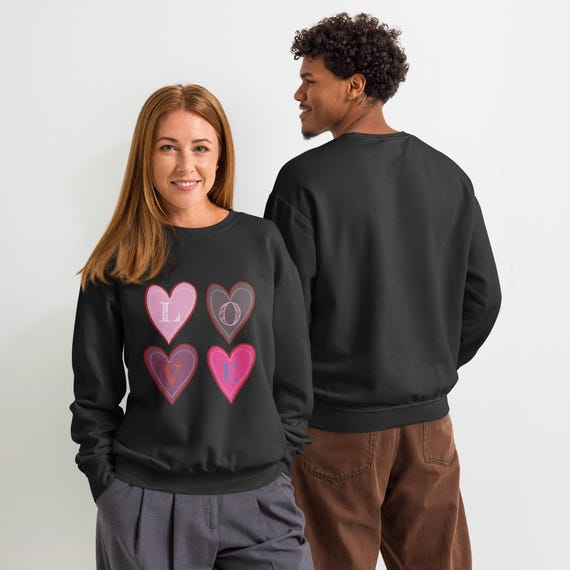 valentine sweatshirt, cute valentine