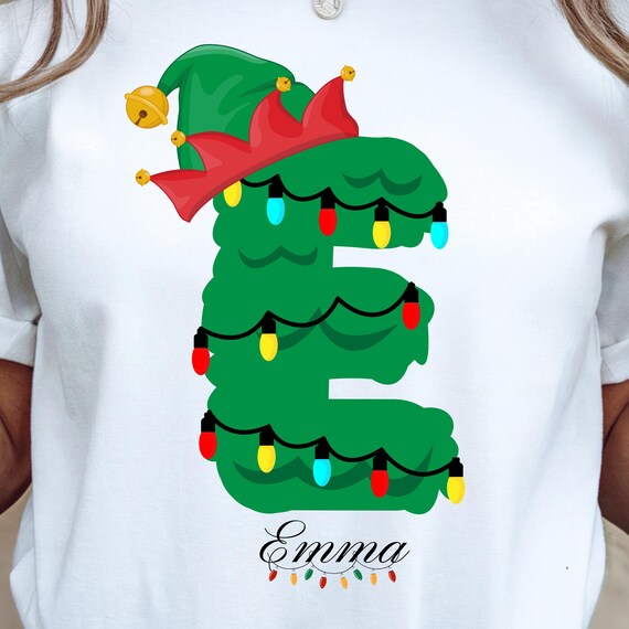 Personalized Christmas Family Group Unisex T-shirt, Matching Holiday Tee, Reindeer Xmas Shirt, Festive Apparel Gift, Red White Green Top.