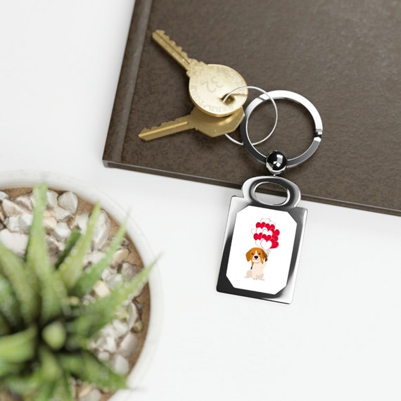 Rectangle Photo Keyring, Gift for her, Gift for him, Valentine gift, Valentine Present's,  Birthday Gift.