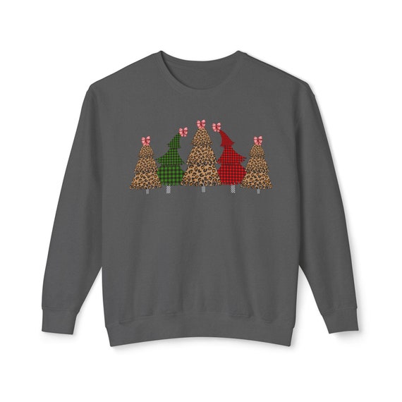 Coquette Christmas Unisex Lightweight Crewneck Sweatshirt