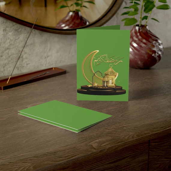 Ramadan Greeting Cards (1, 10, 30, and 50pcs)  Ramadan celebration, Ramadan Greeting card for family and friends, Islamic celebration