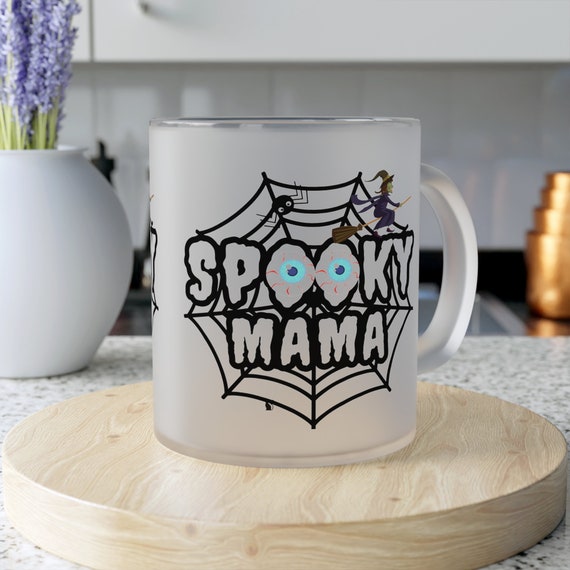 Halloween Personalised Mug, Halloween Mug,  Autumnal Message, Autumn Fall Mug, Ceramic Mug 15ozFrosted Glass Mug Frosted Glass Mug