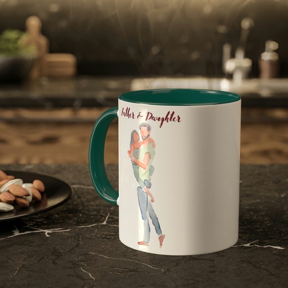 Personalised Colourful Dad Mugs Gift, Fathers Day Gifts Men's Birthday Gift  Fathers Day Present Dad Christmas Gift Dad Thanksgiving gift