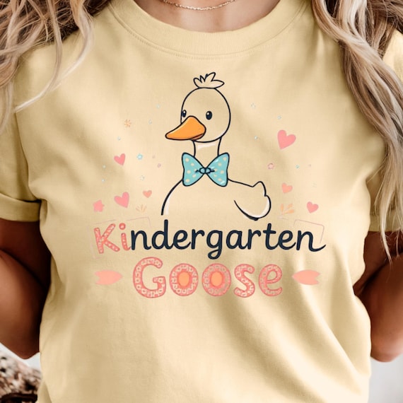 Comfort Colors® Kindergarten Teacher Shirt, Back to School Teacher Tee, Pre-K Teacher Shirt, Kinder Crew Shirt, Teacher Gift Shirt