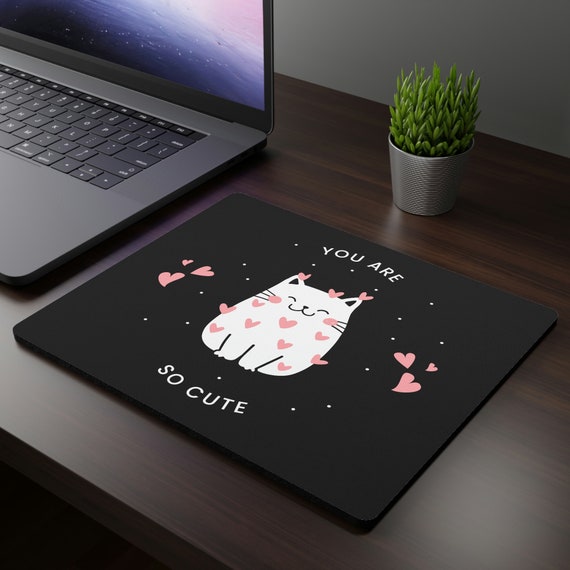 Rectangular Mouse Pad, Animal lovers gift, cute cat gift, birthday  gift for her, gift for him