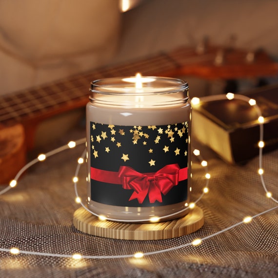 Customized Scented Candles Gift, 9oz Christmas Mum Gift, Xmas Gift Idea, Comfort Spice  Scented, Sea Breeze Scented, Vanilla Bean