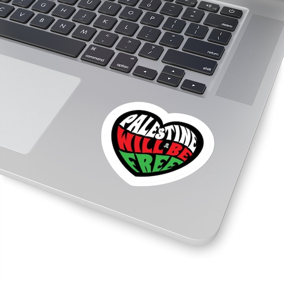 Palestine will be free Stickers Support Palestine Sticker.