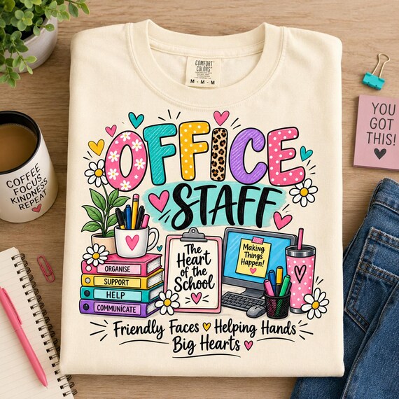 Office Staff Shirt, School Office Staff Gift, School Secretary Tee, Administrative Staff Shirt, Back to School Staff Gift