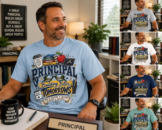 Principal Shirt, School Principal Gift, School Leader T-Shirt, Principal Appreciation Tee, Back to School Staff Gift.