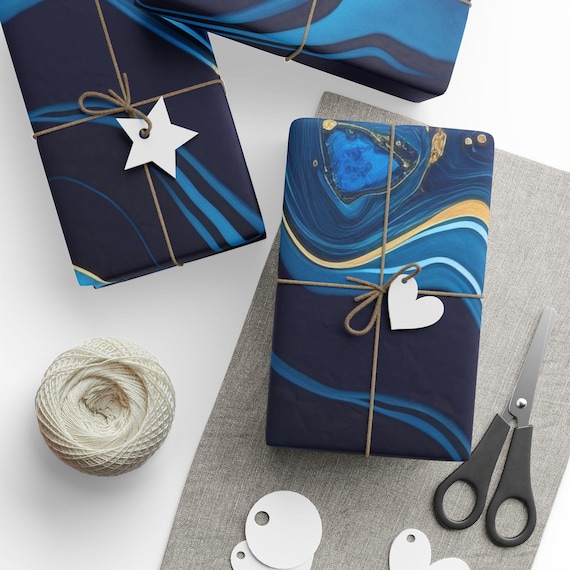 Vintage Christmas Wrapping Papers, Elegance Chic Gift Wrap for Holidays , Retro, Festive Decoration, Unique Presents, December