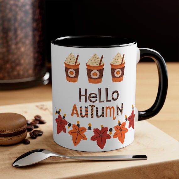 Thanksgiving Personalised Autumn Mug, Thanksgiving Mug, Autumn Décor, Autumnal Message, Autumn Accessories, Fall Mug, Fall Home Décor,