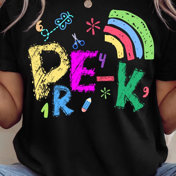 Comfort Colors® Kindergarten Teacher Shirt, Back to School Teacher Tee, Pre-K Teacher Shirt, Kinder Crew Shirt, Teacher Gift Shirt