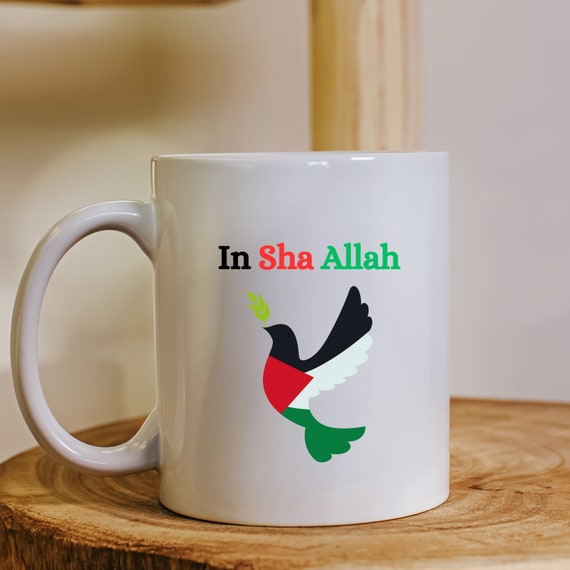 Personalized Palestine Jumbo Mug, 20ozSupport Palestine Mug Gift, Personalised Palestine Mug, Palestine will be free.