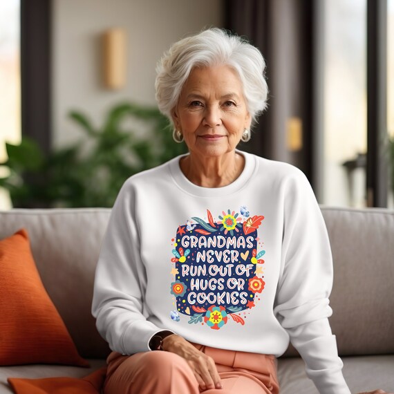 Personalized Grandma Sweatshirt Gift, Custom Nanny Jumper, Mother's Day Sweatshirt, Gifts For Grandma, Sweater, New Granny Gift, Mom Present