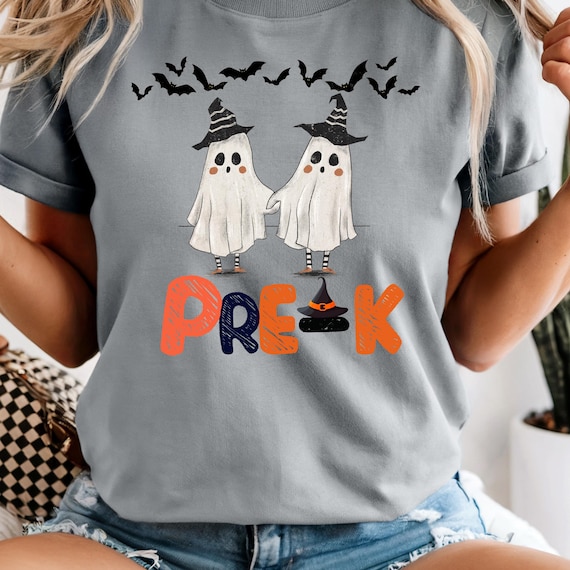 kindergarten teacher comfort colors shirt, kindergarten halloween shirt, kindergarten shirt,kindergarten grade level shirt, kinder tee