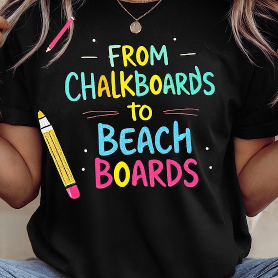 Comfort colours personalized end off year teacher surfing holiday shit Unisex.