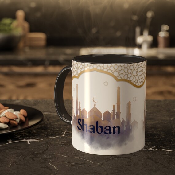 Shaban Month Mugs Umrah Mubarak Mug, Eid Gift, Ramadan Mug Gift for her, Gift for him, Mother's gift, Ramadan Dad gift.