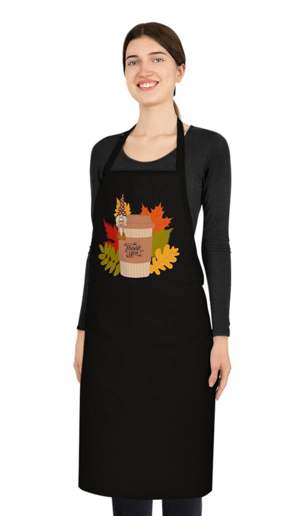 Thanksgiving Personalised Apron, thanksgiver Thanks, Thankful Apron, Christian Thanksgiving Apron Thanksgiving Grace, Apron Gift 100% Cotton