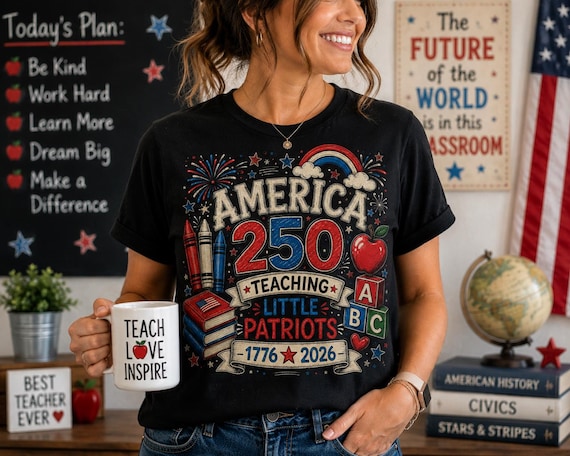 Pre-K Firecracker Crew Shirt | America 250 Teacher Shirt | Patriotic Pre-K Teacher Tee | Little Learners  |4th of July Teacher Shirt