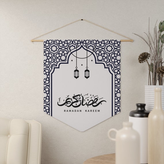 Ramadan Mubarak Banner, Gold Ramadan Mubarak Sign, Ramadan Banner, Ramadan celebration, Ramadan Decoration, Happy Ramadan, home Pennant