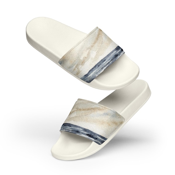 Women’s Slides Sandals | Comfortable Summer Slip On Shoes | Trendy Beach Pool Slides for Women | Casual Everyday Sandals